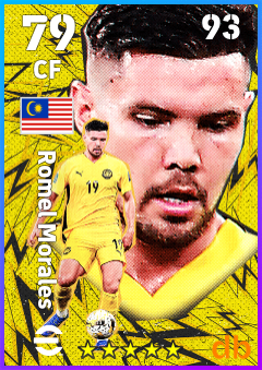Romel Morales — CF, OVR 79, MAX 93