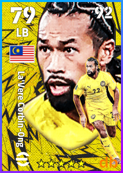La'Vere Corbin-Ong — LB, OVR 79, MAX 92