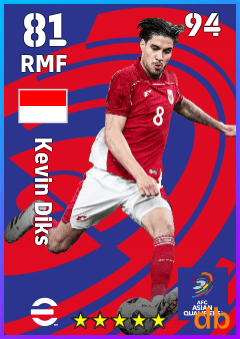Kevin Diks — RMF, OVR 81, MAX 94