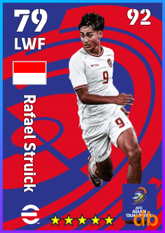 Rafael Struick — LWF, OVR 79, MAX 92