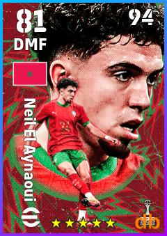 Neil El Aynaoui — DMF, OVR 81, MAX 94