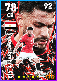 Yasser Ibrahim — CB, OVR 78, MAX 92