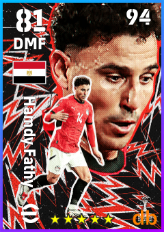 Hamdy Fathy — DMF, OVR 81, MAX 94