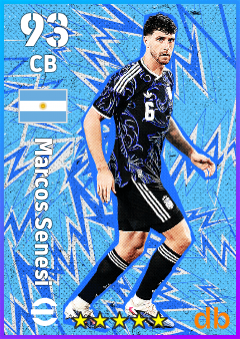 Marcos Senesi — CB, OVR 93, MAX 93