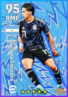 Giuliano Simeone — RMF, OVR 95, MAX 95