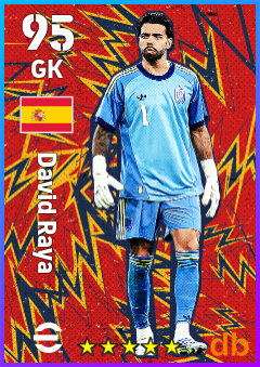 David Raya eFootball player card