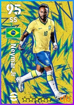 Neymar Jr eFootball player card