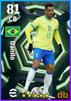 Danilo eFootball player card
