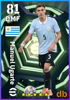 Manuel Ugarte — DMF, OVR 81, MAX 81