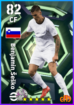 Benjamin Šeško eFootball player card