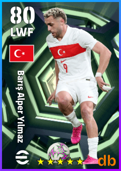 Barış Alper Yılmaz — LWF, OVR 80, MAX 80