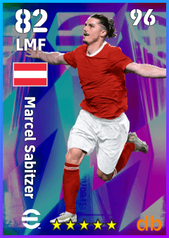 Marcel Sabitzer — LMF, OVR 82, MAX 96