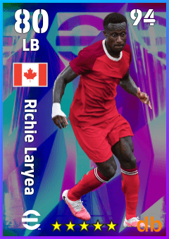 Richie Laryea — LB, OVR 80, MAX 94