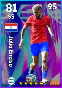 Julio Enciso — SS, OVR 81, MAX 95
