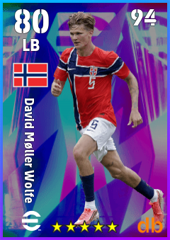 David Møller Wolfe — LB, OVR 80, MAX 94