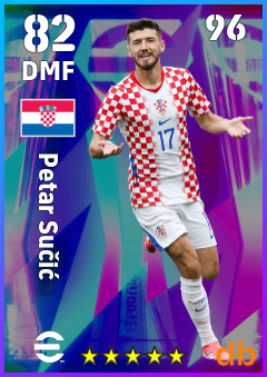 Petar Sučić eFootball player card
