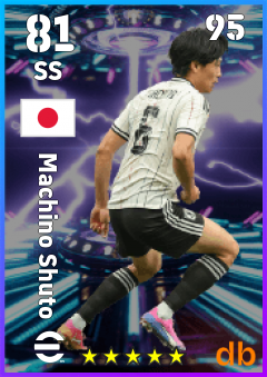 Machino Shuto — SS, OVR 81, MAX 95
