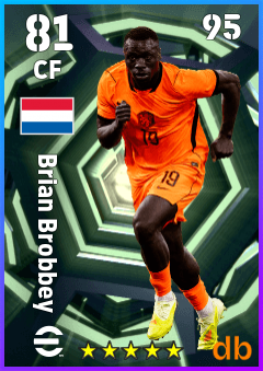 Brian Brobbey — CF, OVR 81, MAX 95