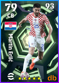 Martin Erlić — CB, OVR 79, MAX 93
