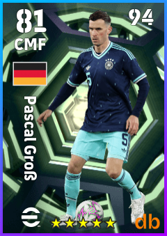 Pascal Groß eFootball player card