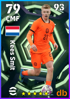 Kees Smit — CMF, OVR 79, MAX 93