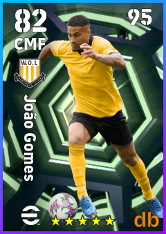 João Gomes — CMF, OVR 82, MAX 95