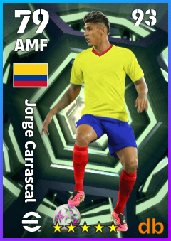Jorge Carrascal — AMF, OVR 79, MAX 93