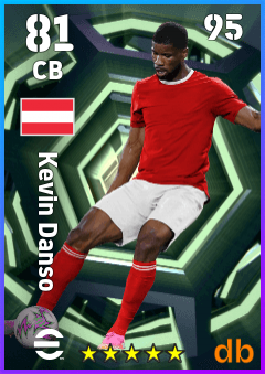 Kevin Danso — CB, OVR 81, MAX 95