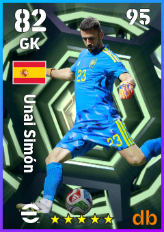Unai Simón eFootball player card