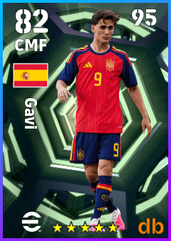 Gavi eFootball player card