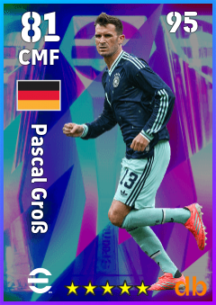 Pascal Groß — CMF, OVR 81, MAX 95