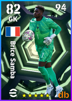 Brice Samba — GK, OVR 82, MAX 94