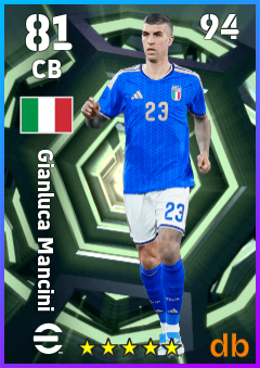 Gianluca Mancini eFootball player card