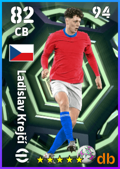 Ladislav Krejčí — CB, OVR 82, MAX 94