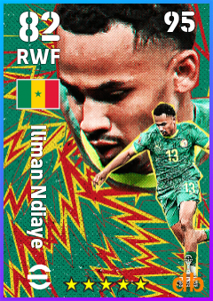 Iliman Ndiaye — RWF, OVR 82, MAX 95