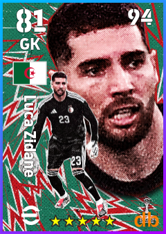 Luca Zidane — GK, OVR 81, MAX 94
