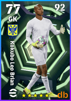 Kokubo Leo Brian — GK, OVR 77, MAX 92
