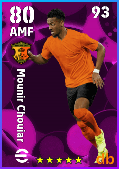 Mounir Chouiar — AMF, OVR 80, MAX 93