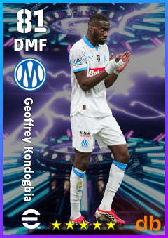 Geoffrey Kondogbia — DMF, OVR 81, MAX 81
