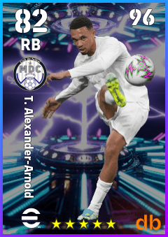 T. Alexander-Arnold — RB, OVR 82, MAX 96