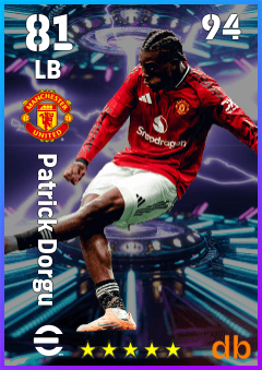 Patrick Dorgu — LB, OVR 81, MAX 94
