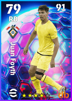 Juan Foyth — RB, OVR 79, MAX 91