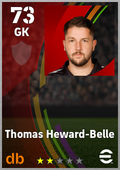 Thomas Heward-Belle — GK, OVR 73, MAX 73