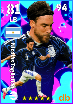 Nicolás Tagliafico — LB, OVR 81, MAX 94