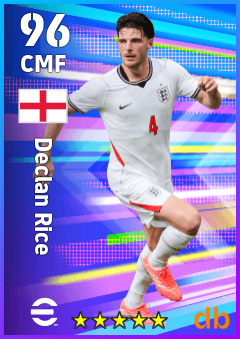 Declan Rice eFootball player card