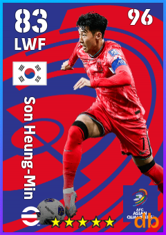 Son Heung-Min eFootball player card