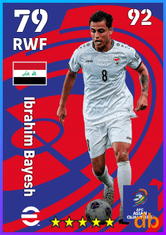 Ibrahim Bayesh eFootball player card