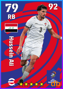 Hussein Ali eFootball player card