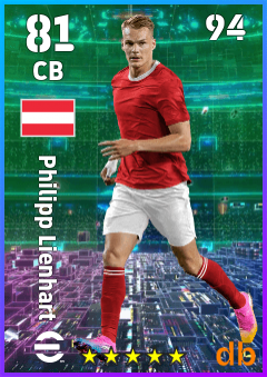 Philipp Lienhart eFootball player card