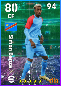 Simon Banza — CF, OVR 80, MAX 94